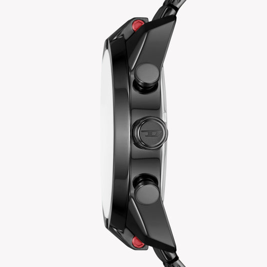 DIESEL DZ4589 BOLD STATEMENT - MEN'S BLACK STAINLESS STEEL WATCH WITH EDGY DESIGN-i-Watch-2