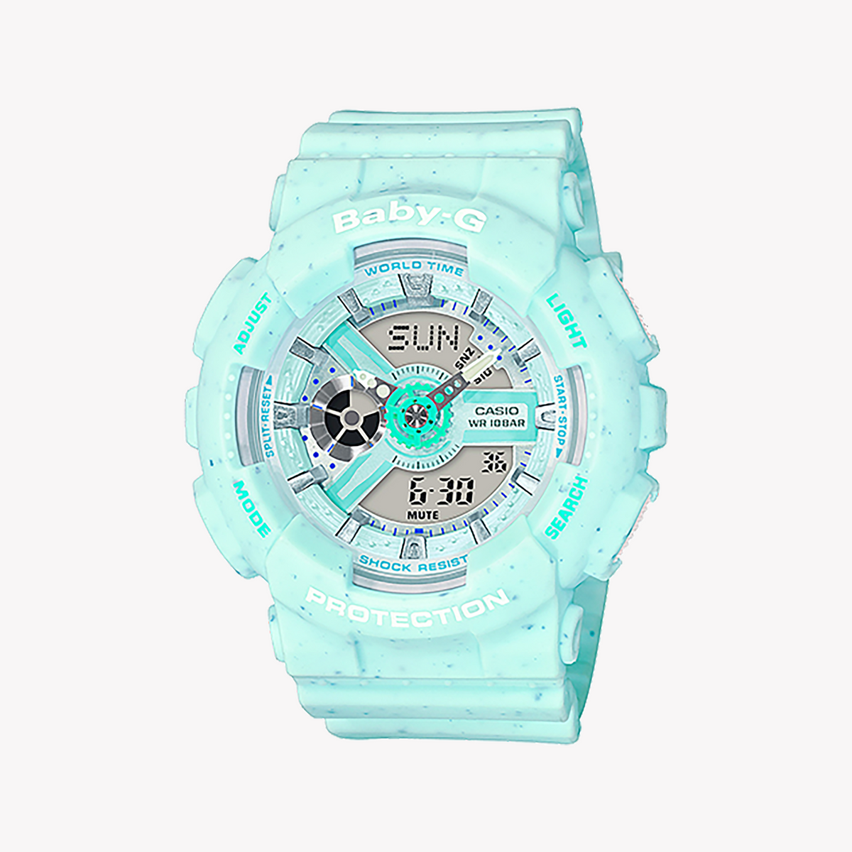 BA-110PI-2ADR BABY-G BOLD BLUE - SPORTY STYLE FOR ADVENTUROUS WOMEN