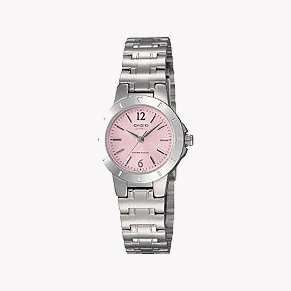 SKU LTP-1177A-4A1DF - ELEGANT TIMEPIECE: LADIES' SILVER METAL WATCH WITH CLASSIC CHARM