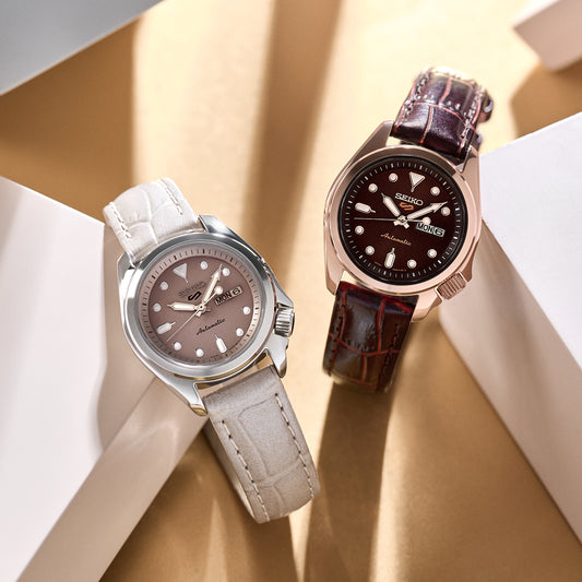 SEIKO 5 SRE006K1 Automatic Women's Gold-Toned Watch-i-Watch-2