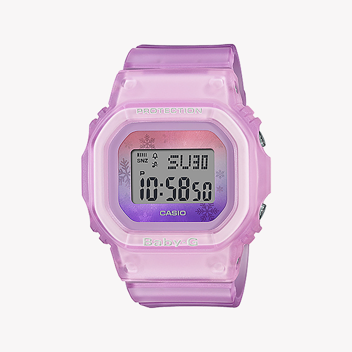 BGD-560WL-4DR BABY-G WATCH - VIBRANT PINK SPIRIT WITH FUNCTIONAL FLAIR FOR ADVENTUROUS WOMEN
