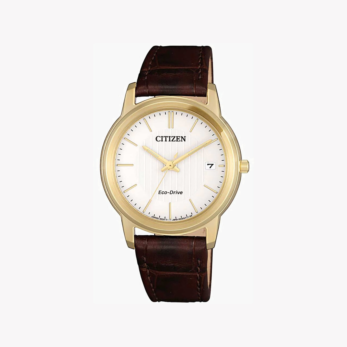 CITIZEN FE6012-11A - ELEGANTALLY MODERN WOMEN'S TIMEPIECE WITH ECO-DRIVE & LEATHER BAND