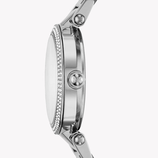 MICHAEL KORS MK6483 CHIC SOPHISTICATION - STUNNING SILVER STAINLESS STEEL WOMEN'S WATCH-i-Watch-2