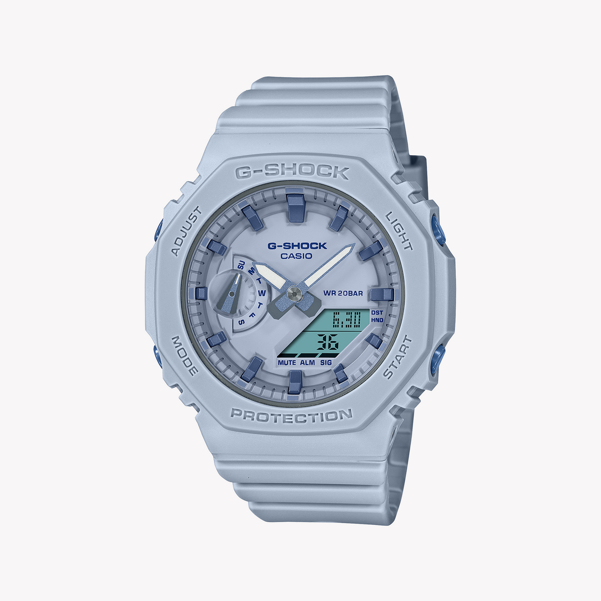 CASIO G-SHOCK GMA-S2100BA-2A2DR - ELEGANTLY SPORTY WOMEN'S TIMEPIECE in Chic White Resin