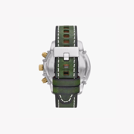 DIESEL DZ4585 BOLD ADVENTURE - MEN'S CHRONOGRAPH WATCH WITH BLACK DIAL & GREEN LEATHER BAND-i-Watch-2