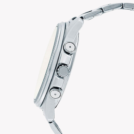 CASIO MTP-1375D-7A2VDF - ELEGANT SILVER CLASSIC MEN'S WATCH WITH WHITE DIAL-i-Watch-2