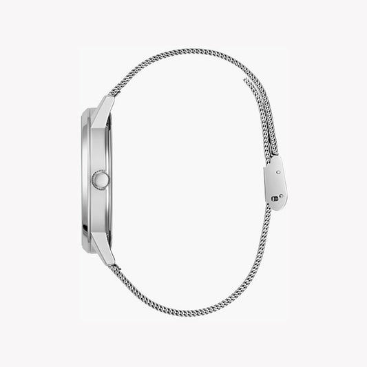 GUESS GW0538G1 - ELEGANT ESSENTIALS SERIES Women's Silver Mesh Watch for Timeless Style & Functionality-i-Watch-2