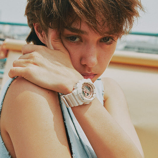 BABY-G ADVENTURE SERIES - ELEGANT WHITE RESIN WOMEN'S WATCH WITH DIGITAL DISPLAY-i-Watch-2