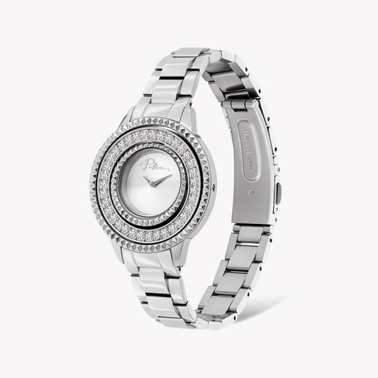 POLICE PL-16037BS_04M ELEGANCE - TIMELESS SILVER STAINLESS STEEL WOMEN'S WATCH-i-Watch-2