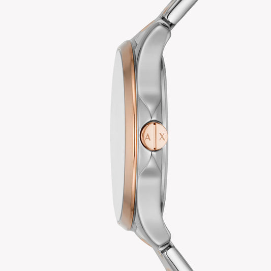 A|X ARMANI EXCHANGE AX5258 SILVER ROSE GOLD TIMEPIECE - MODERN SOPHISTICATION FOR WOMEN-i-Watch-2