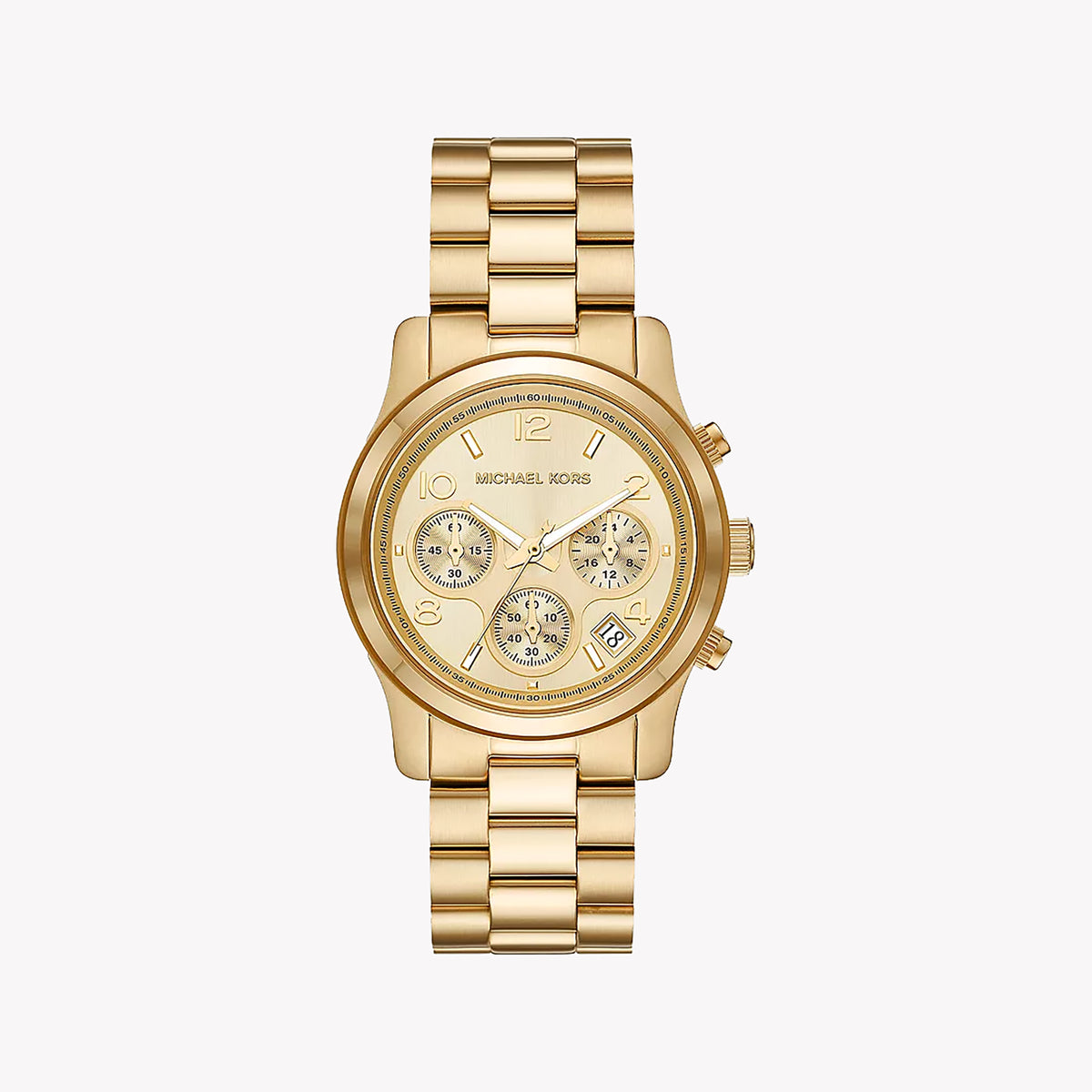 MICHAEL KORS MK7323 RADIANT GLAM - ELEGANT GOLD WOMEN'S WATCH WITH STAINLESS STEEL BAND