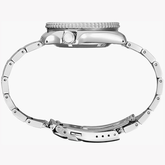 Seiko 5 SRPK11K1 Men's Automatic Watch - Orange Dial, 10 ATM-i-Watch-2