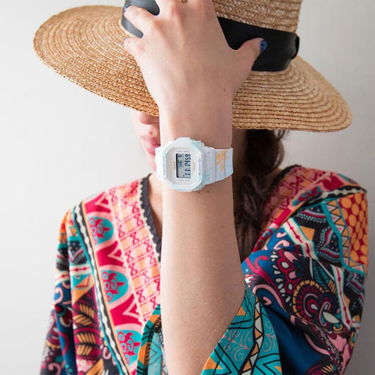 CASIO BABY-G BGD-560CF-7DR - STYLISH ADVENTURER SERIES Women's Sporty Watch in White Resin-i-Watch-2