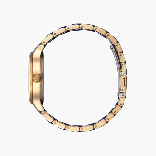 CITIZEN FE7078-93A - CHARMING PRECISION SERIE Women's Watch with Gold Case and Blue Band-i-Watch-2