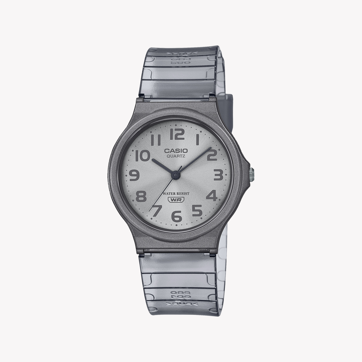 CASIO MQ-24S-8BDF TIMELESS ELEGANCE - ULTRA-LIGHTWEIGHT GRAY RESIN WOMEN'S WATCH