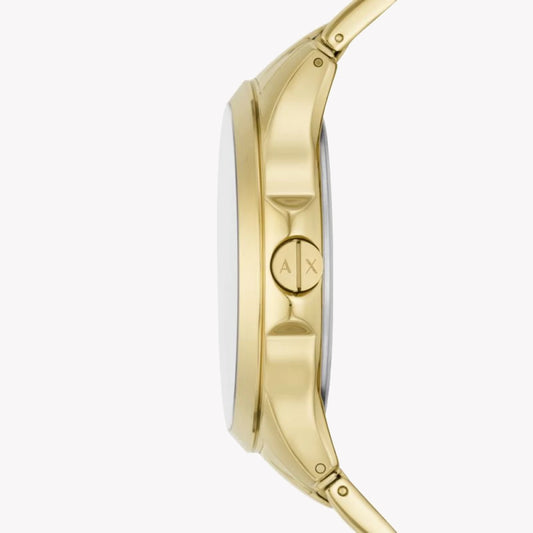 ARMINI EXCHANGE AX2443 - BOLD GOLD STAINLESS STEEL TIMEPIECE WITH BLACK DIAL-i-Watch-2