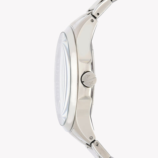 ARMANI EXCHANGE AX2103 - MODERN STYLE & FUNCTIONALITY MEN'S WATCH WITH SILVER STAINLESS STEEL BAND & BLACK DIAL-i-Watch-2