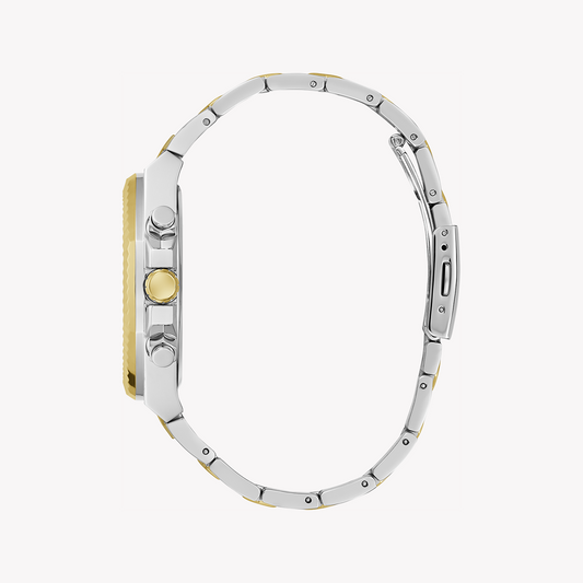 GUESS GW0703G3 - BOLD SOPHISTICATION MEN'S WATCH WITH STRIKING BLUE DIAL & LUXURIOUS GOLD/SILVER TONES-i-Watch-2