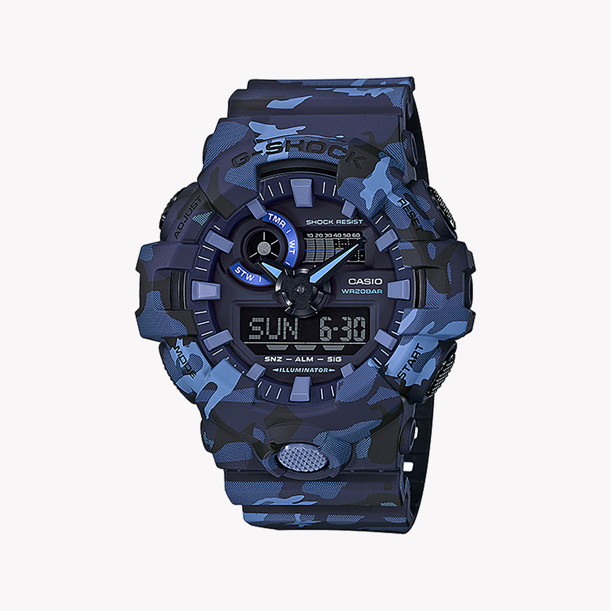 CASIO G-SHOCK GA-700CM-2ADR TOUGH STYLE - RUGGED ELEGANCE FOR ADVENTUROUS MEN