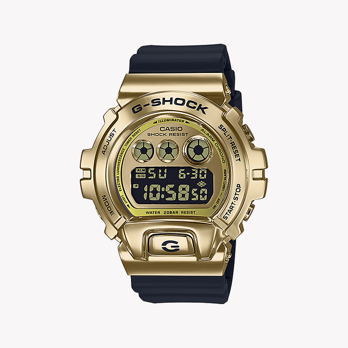 CASIO G-SHOCK GM-6900G-9DR - ELEGANT GOLD & BLACK MEN'S TIMEPIECE