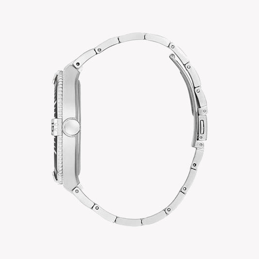 GUESS WATCHES GW0330G1 - BOLD SILVER TIMEPIECE WITH BLACK DIAL-i-Watch-2