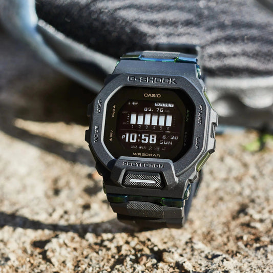 CASIO G-SHOCK GBD-200UU-1DR ADVENTURE READY - SPORTY MEN'S WATCH with Black Resin Band & Vibrant Digital Dial-i-Watch-2