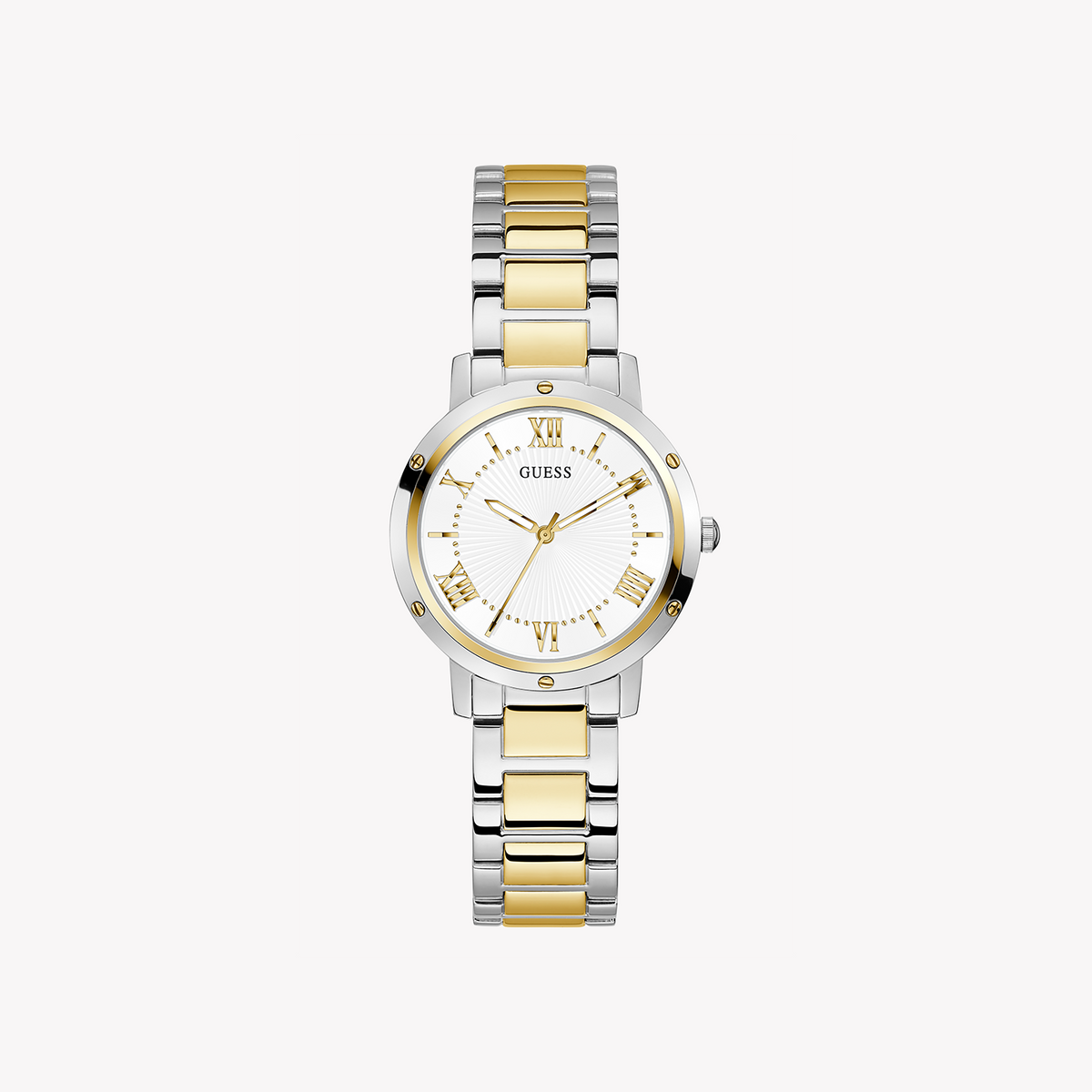 GUESS GW0404L2 - CHIC CHARM TIMEPIECE - ELEGANT GOLD/SILVER WOMEN'S WATCH