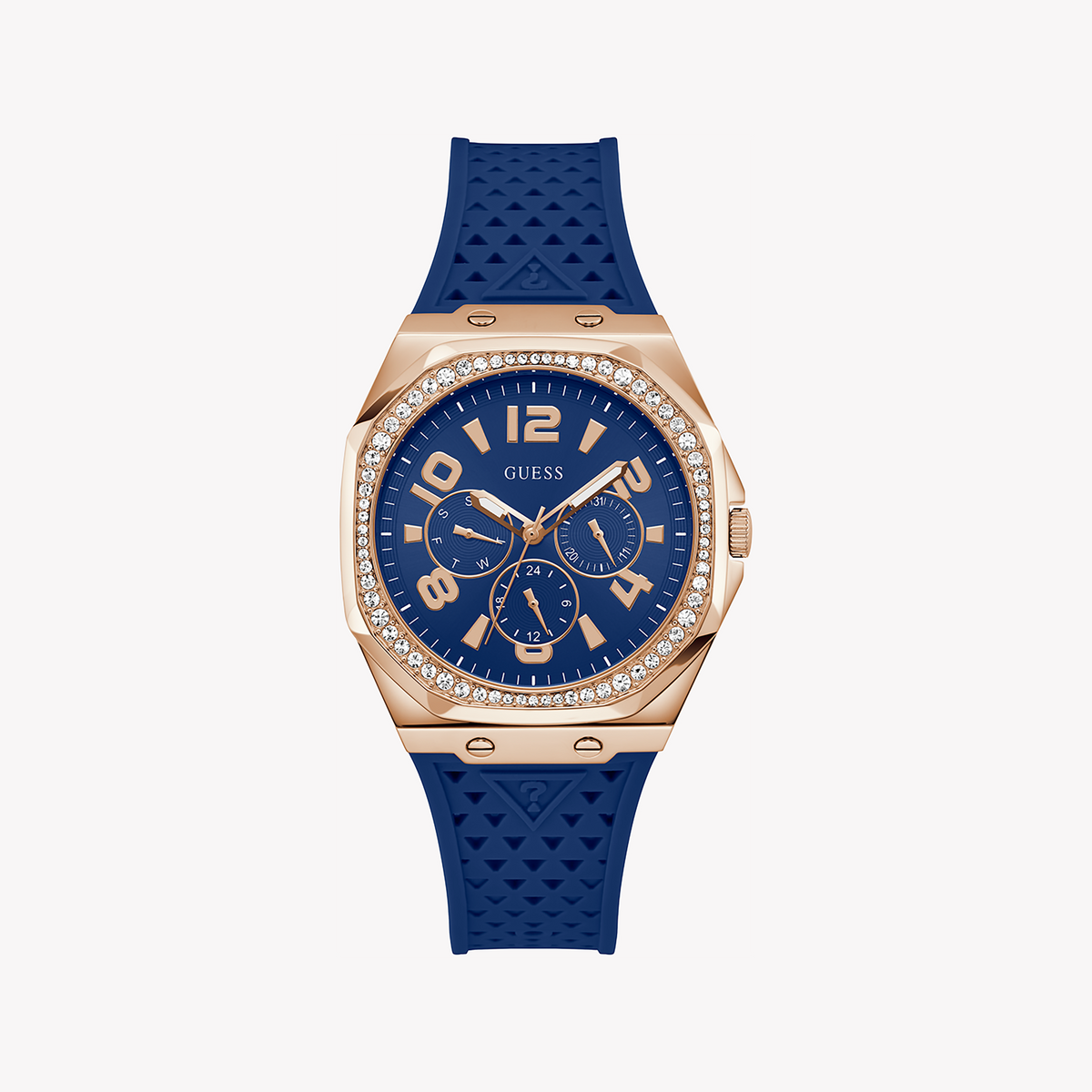GUESS GW0694L4 RADIANT STYLE - BOLD BLUE & ROSE GOLD WOMEN'S WATCH