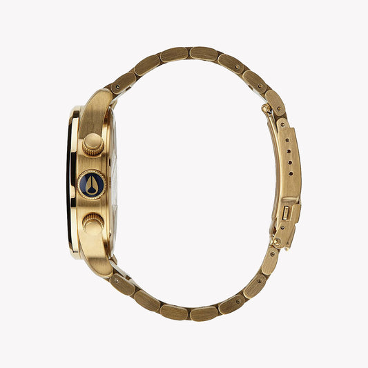 Nixon A386-1922 Gold & Blue - Stylish & Functional Watch-i-Watch-2