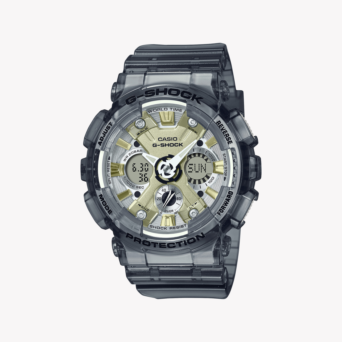 CASIO G-SHOCK GMA-S120GS-8ADR ADVENTURE READY - BOLD GRAY WOMEN'S TIMEPIECE