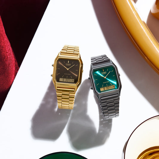 CASIO AQ-230EGG-3AEF CLASSIC BEAUTY - TIMELESS ELEGANCE FOR WOMEN'S STYLE-i-Watch-2