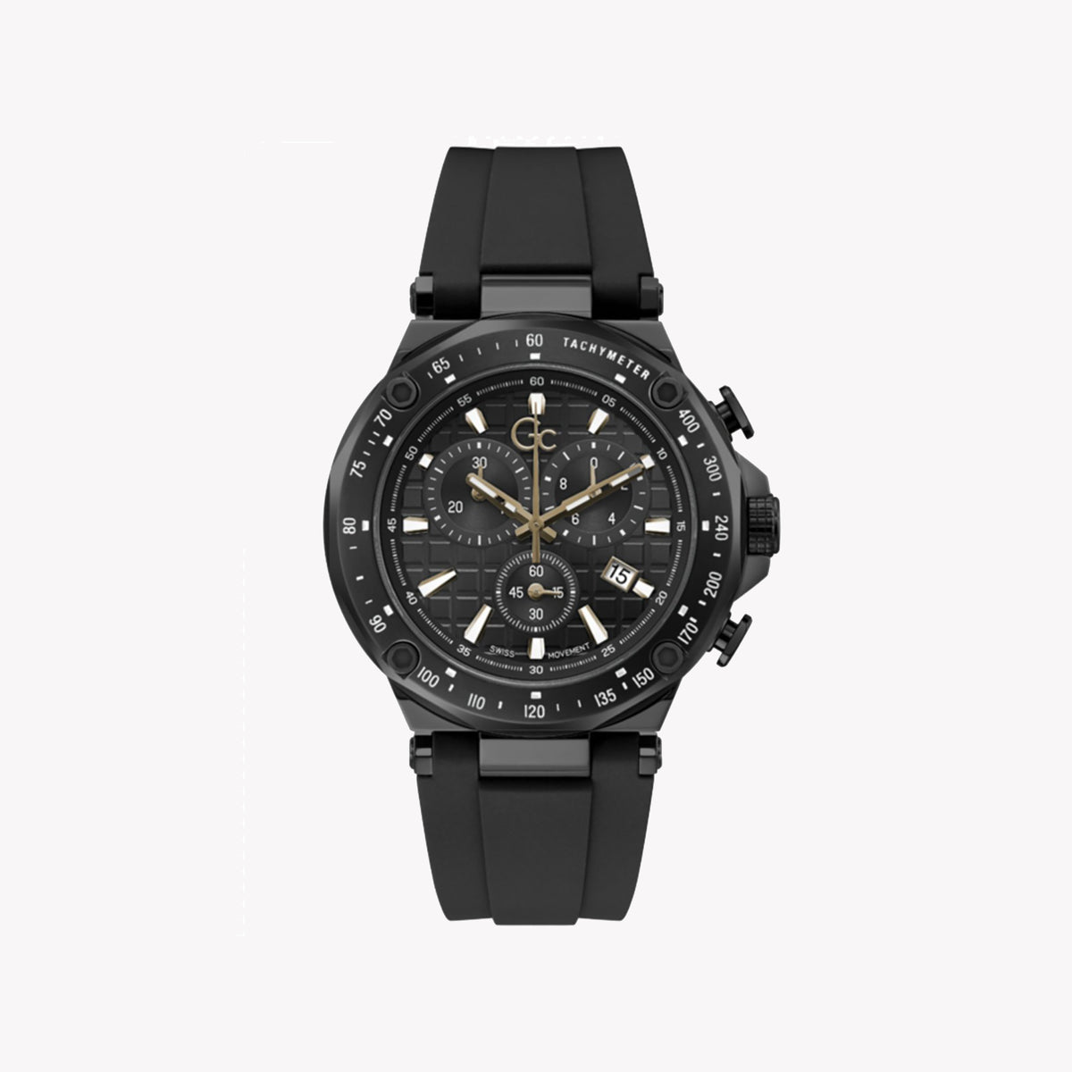 GUESS COLLECTION Y81008G2MF - STRIKING GREY STYLE & FUNCTIONALITY MEN'S WATCH