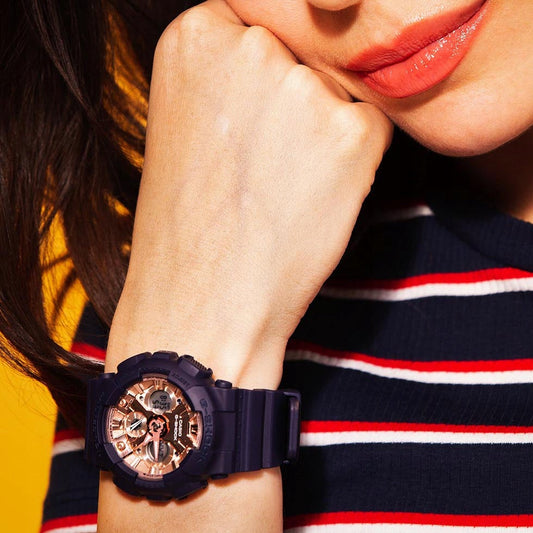 CASIO G-SHOCK GMA-S120MF-2A2DR - BOLD BLUE ADVENTURE TIMEPIECE for Women with Resin Band and Digital Dial-i-Watch-2