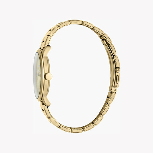 ESPRIT Women's Watch with Gold Stainless Steel Case and Gold Stainless Steel Band-i-Watch-2