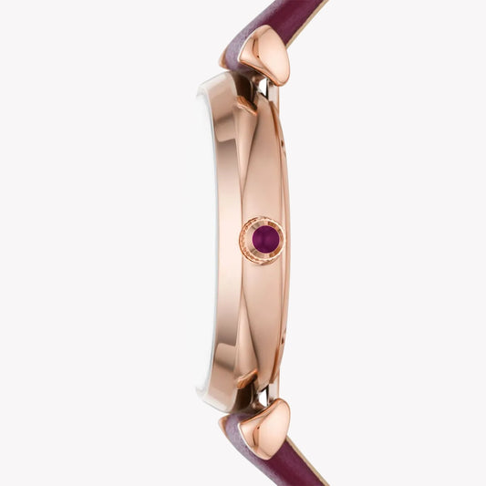 EMPORIO ARMANI AR11487 CHIC RADIANCE - BURGUNDY BEAUTY WITH MULTICOLOR DIAL-i-Watch-2