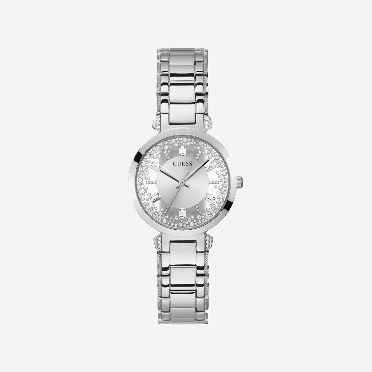 GUESS GW0470L1 - TIMELESS ELEGANCE - STUNNING SILVER WOMEN'S WATCH