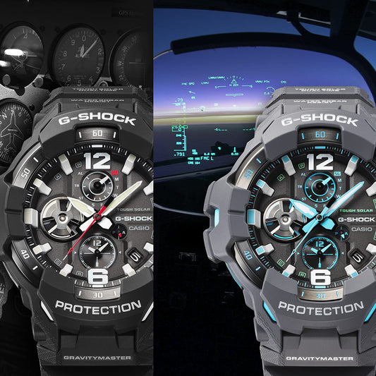 CASIO G-SHOCK GR-B300-8A2ER DYNAMIC ADVENTURE - MEN'S RUGGED SMARTWATCH with Grey Resin Band and Black Dial-i-Watch-2