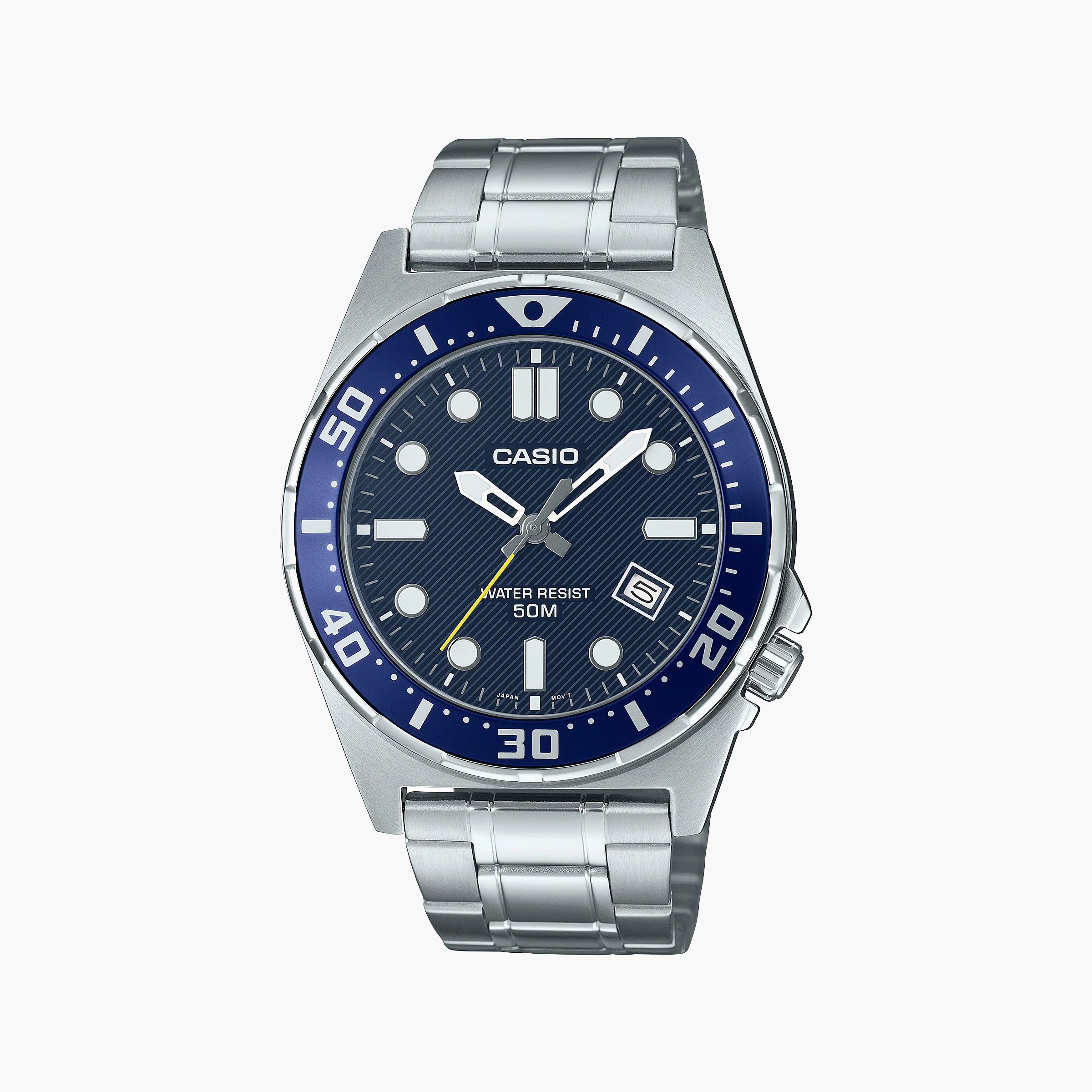 Stainless Steel Casio Vintage Diver MDV106-1A Casio Dive-Watch