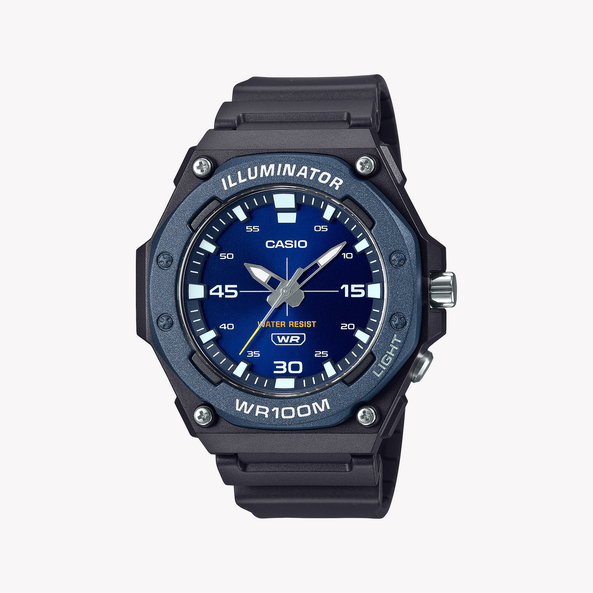 CASIO MW-620H-2AVDF BOLD ADVENTURE - MEN'S RESILIENT BLACK & BLUE TIMEPIECE