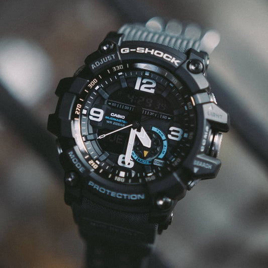 CASIO G-SHOCK GG-1000-1A8DR ADVENTURE-READY - RUGGED MEN'S WATCH with durable black case and advanced twin sensor features-i-Watch-2