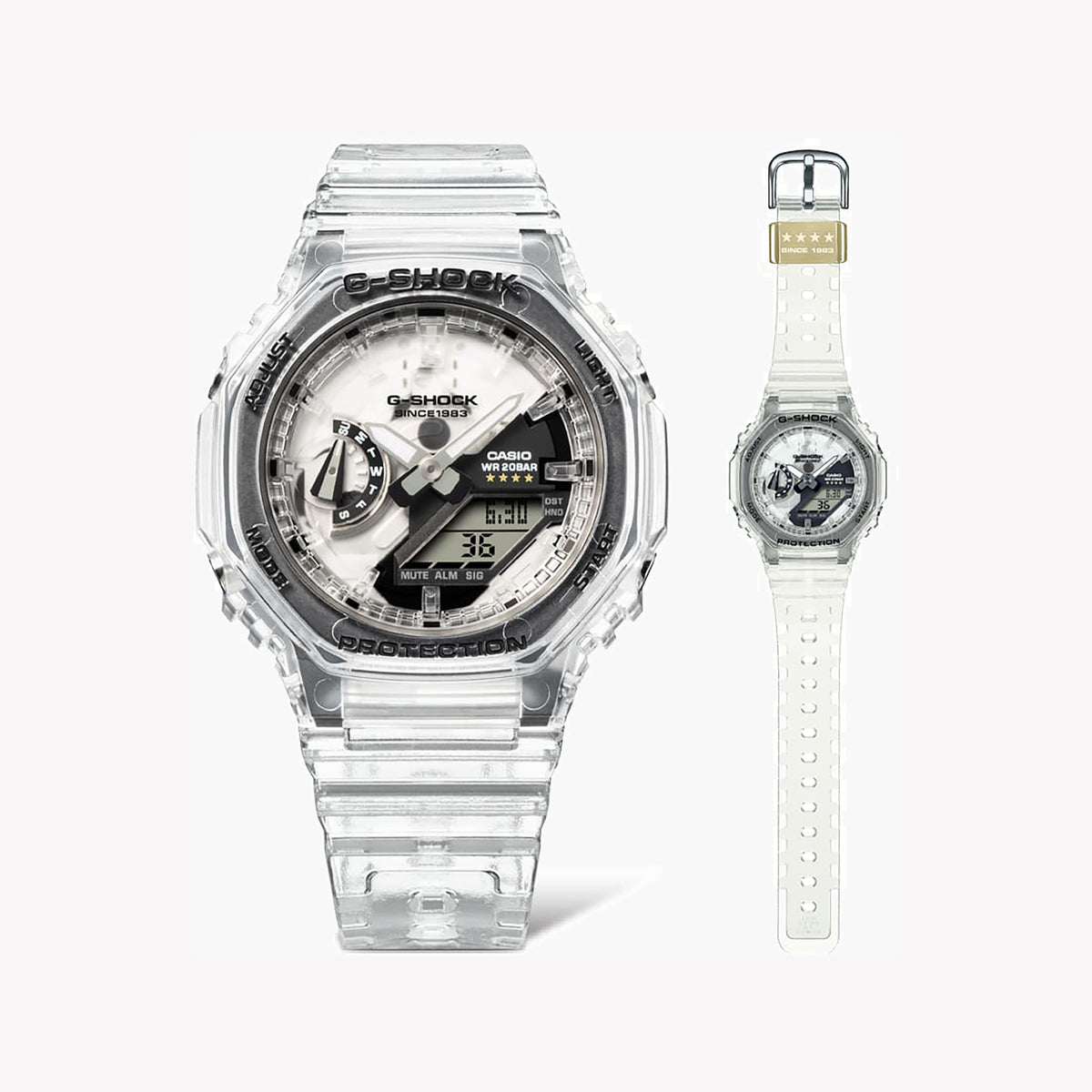 CASIO G-SHOCK GMA-S2140RX-7ADR - ADVENTURE READY WHITE RESIN UNISEX WATCH