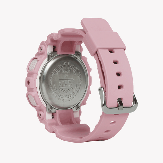 CASIO G-SHOCK GMA-S120NP-4ADR BOLD & BRIGHT - VIBRANT PINK WOMEN'S WATCH with sleek silver dial and sporty resin band-i-Watch-2