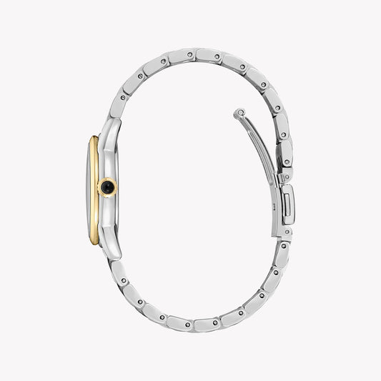 SEIKO SUR562P1 Women's Silver & Gold Watch, 5 ATM Water Resistant-i-Watch-2