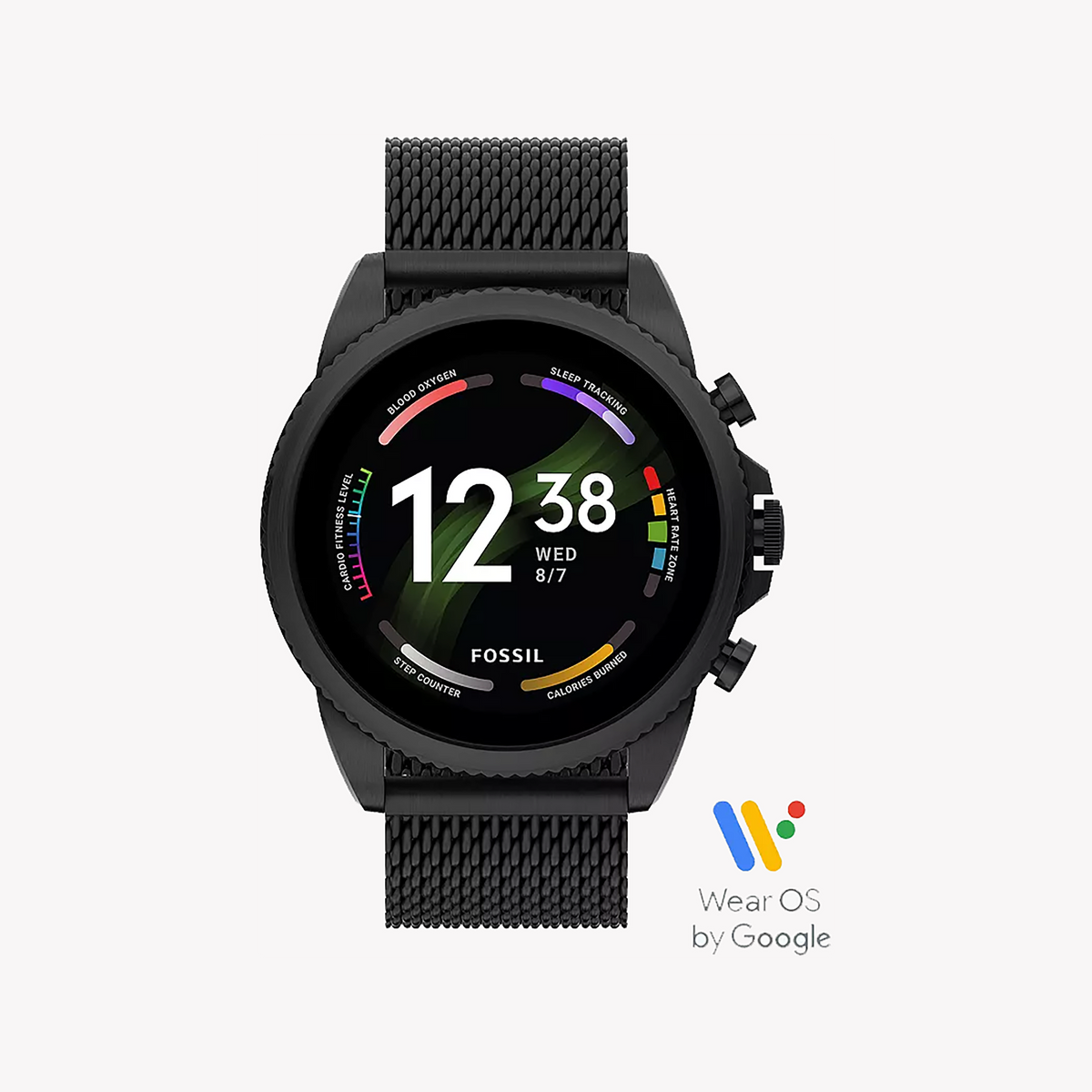 FOSSIL FTW4066 CLASSIC BLACK STEEL - TIMELESS ELEGANCE MEN'S WATCH