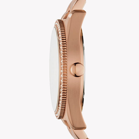 FOSSIL ES4315 ROSE GOLD ELEGANCE - TIMELESS WOMEN'S WATCH FOR MODERN GLAMOUR-i-Watch-2