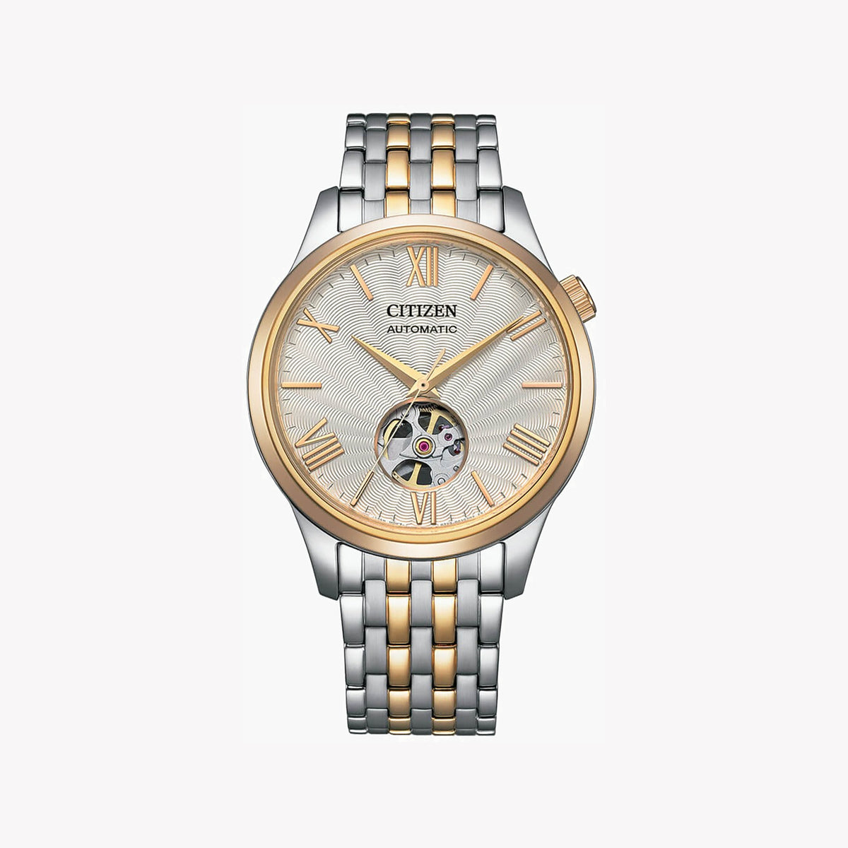 CITIZEN NH9136-88A - TIMELESS ELEGANCE: AUTOMATIC MEN'S WATCH WITH ROSE GOLD ACCENTS