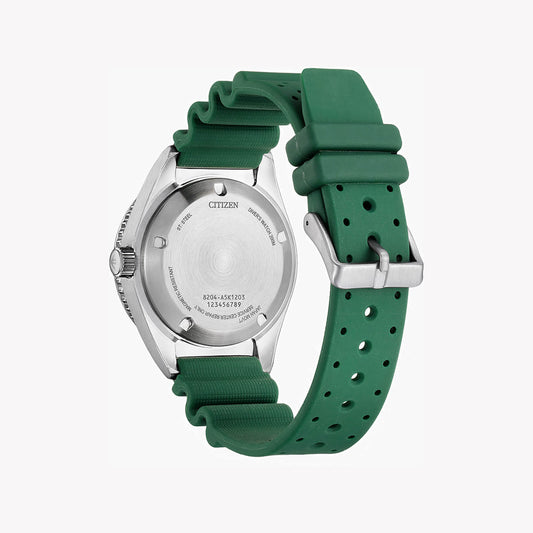 CITIZEN NY0121-09X DYNAMIC DIVER - STYLISH GREEN AUTOMATIC MEN'S WATCH-i-Watch-2