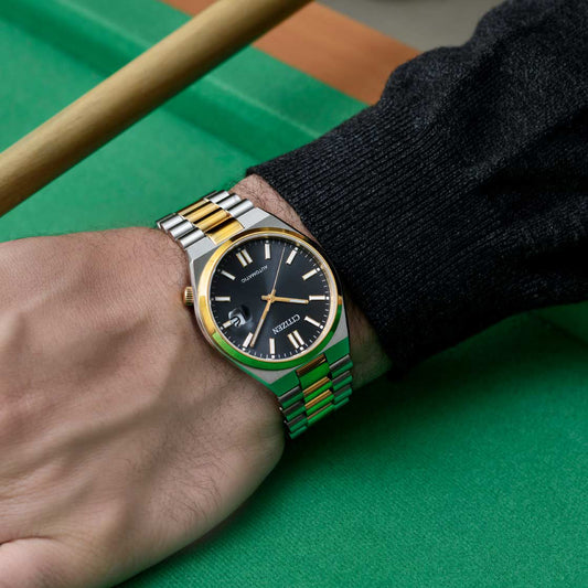 CITIZEN NJ0154-80H AUTOMATIC - ELEGANT TIMEPIECE FOR MODERN MEN IN SILVER & ROSE GOLD-i-Watch-2