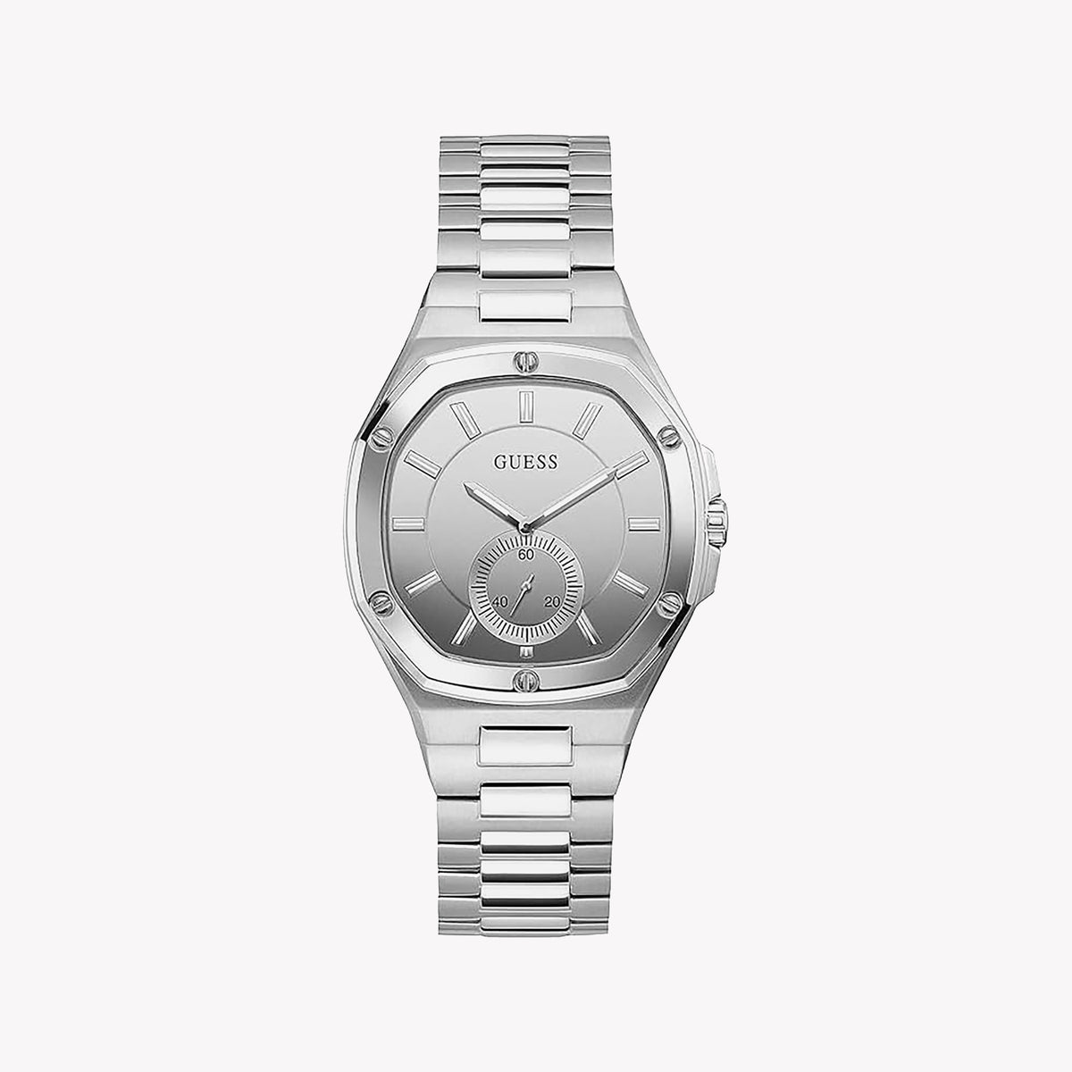 GUESS GW0310L1 - ELEGANT SILVER TIMEPIECE FOR THE MODERN WOMAN