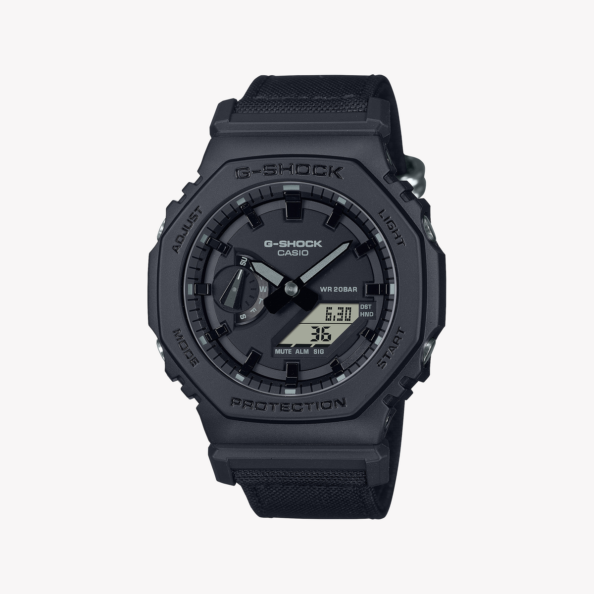 CASIO G-SHOCK GA-2100BCE-1ADR OAK - ADVENTURE-READY BLACK RESIN MEN’S WATCH